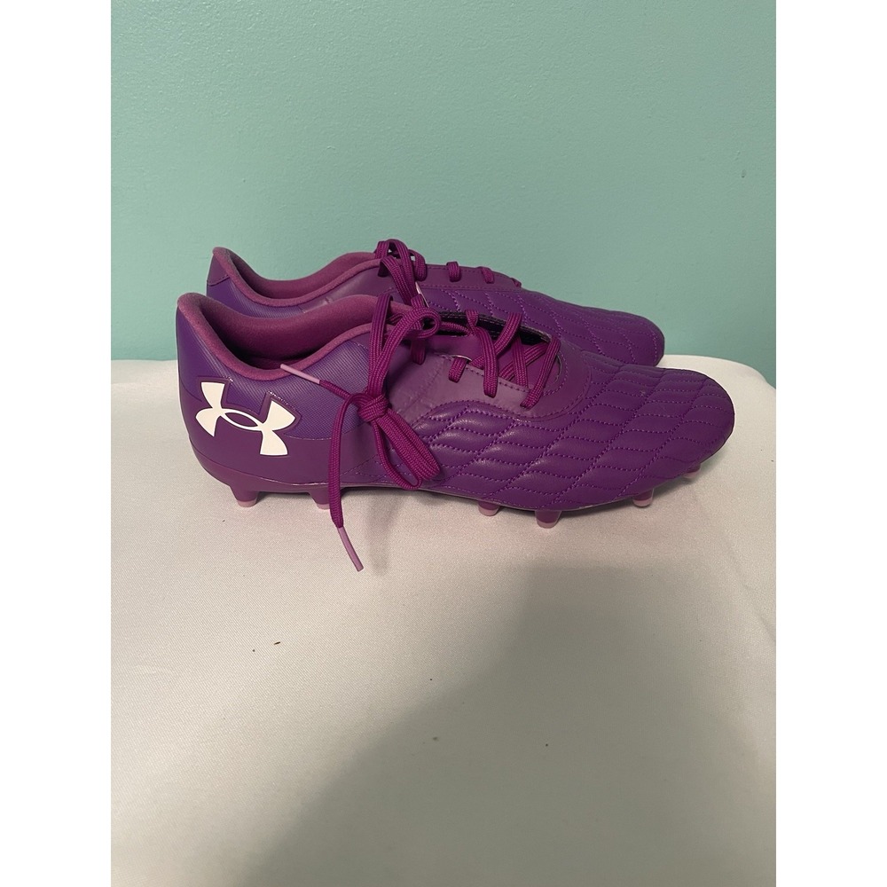 Under Armour Smoke MC Violet  Football Cleats Men's Size 10.5 Womens 12NEW S-220